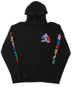 Chrome Hearts Multi Colors Black Hoodie