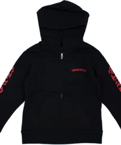 Chrome Hearts Kids Scroll Logo Hoodie