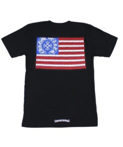 Chrome Hearts American Flag T-Shirt – Black