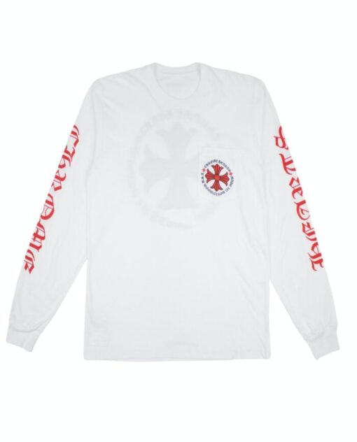 Chrome Hearts Made in Hollywood White Long Sleeve