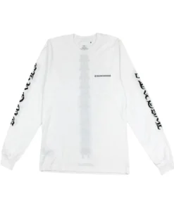 Chrome Hearts Tire Tracks White Sweatshirt