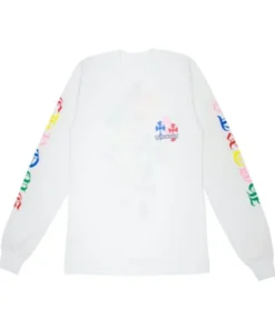 Multi Color Cross Cemetery Chrome Hearts Sweatshirt