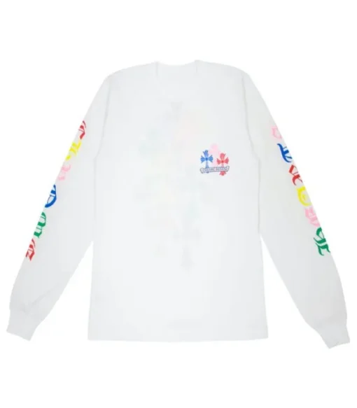 Multi Color Cross Cemetery Chrome Hearts Sweatshirt