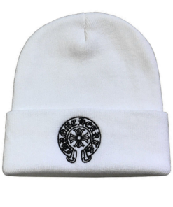 Chrome Hearts Beanie Corolla – White