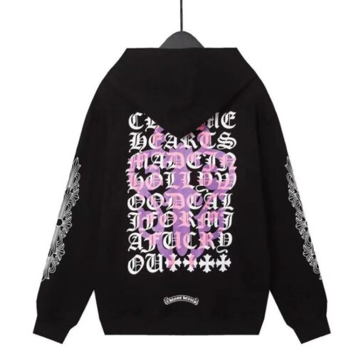 Chrome Hearts Blouson Zip Up Black Hoodie