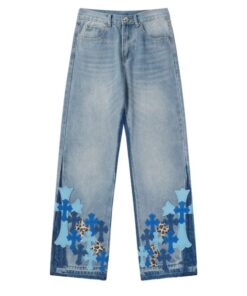 Chrome Hearts Cross Bootcut Jeans