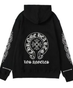 Chrome Hearts Los Angeles Zip Hoodie Black