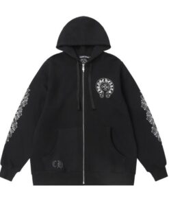 Chrome Hearts Malibu Zip Hoodie Black